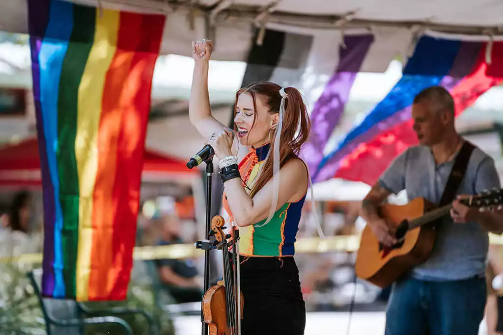 Audience Cheering Event Photography Michelle Lambert
