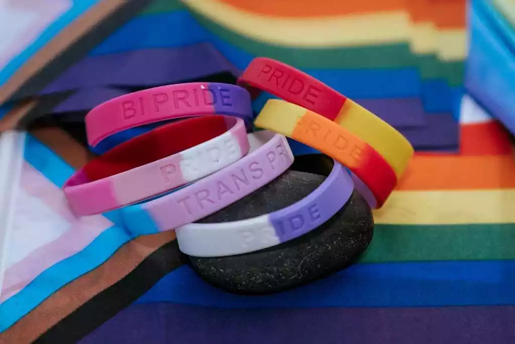 Closeup portrait photography bracelets